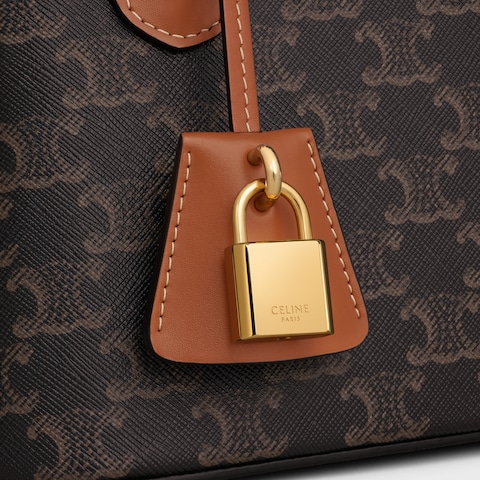 TEEN HONORINE BAG IN Triomphe Canvas and Calfskin - Image 3